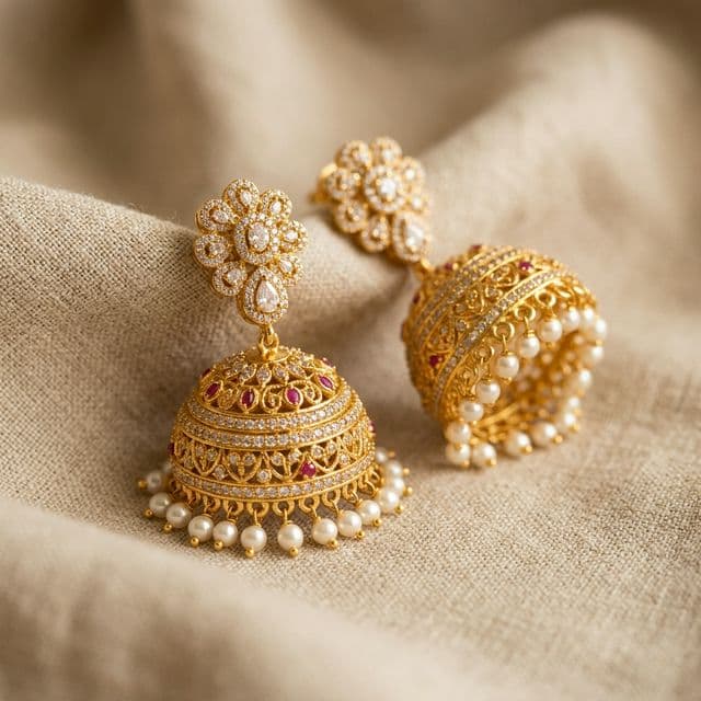 Jhumka artificial jewellery category icon