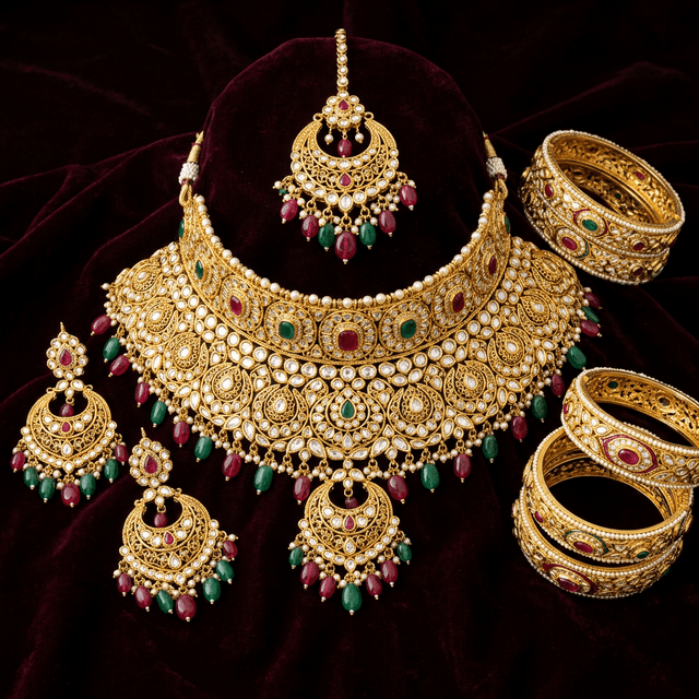 Kundan Bridal Set